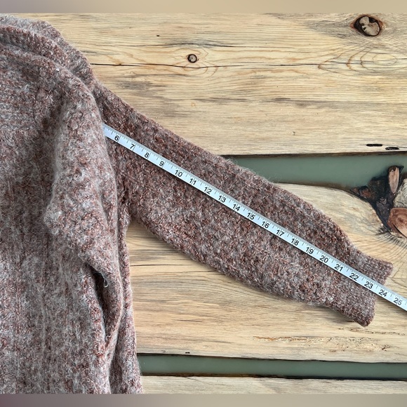 Vintage Mr. Poodle 100% Virgin Wool Pocketed Open Front Cardigan - Picture 9 of 9